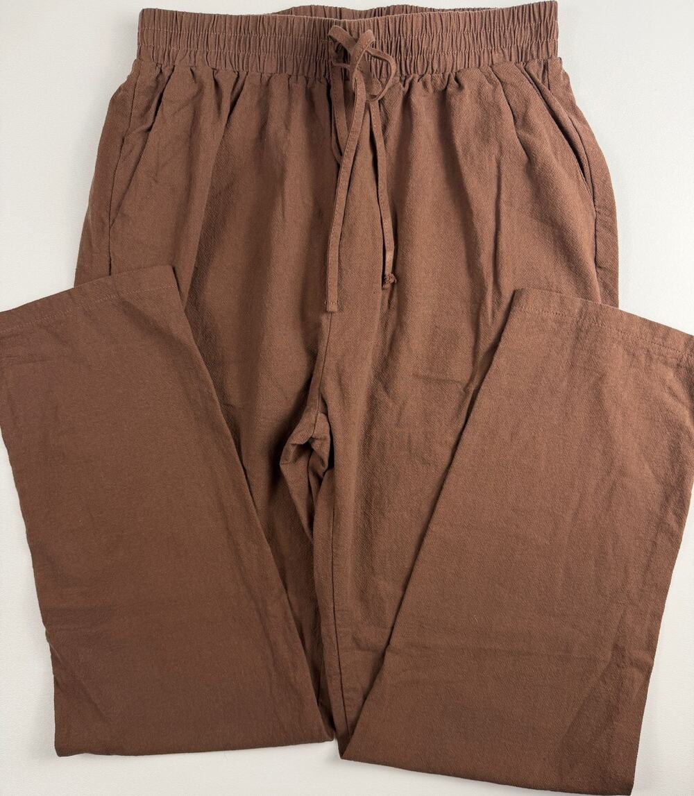 SHEIN Brown Jogger Pants Women's Medium Drawstring Elastic Waist